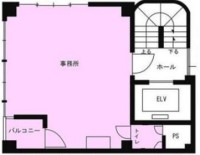 新光ビル　5F 間取り図