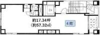 アオヤギビル　4F 間取り図