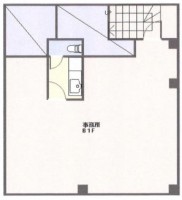 新橋サミットビル　B1F 間取り図