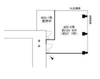 ニュー新橋ビル　603-2号 間取り図