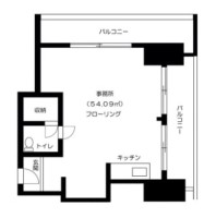 ニュー新橋ビル　1005号 間取り図