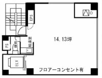 喜三郎ビル　3F 間取り図