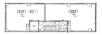 アソルティ新橋ビル　601号室 間取り図