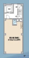 KS bldg. 1F 間取り図