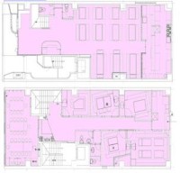 ル・グラシエルBLDG.12　1-2F 間取り図