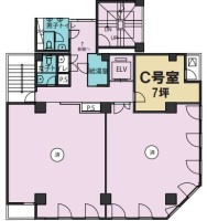 新橋第一ビル本館　3F-C 間取り図