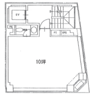 Rビル　7F 間取り図