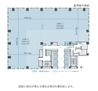 (仮称)御成門計画　13F 間取り図