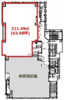 こゆるぎビル 7F 間取り図
