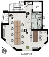 THE V−CITY 新橋　3F ｾｯﾄｱｯﾌﾟｵﾌｨｽ