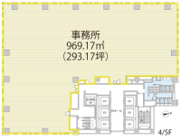 芝御成門タワー　4-5F 間取り図