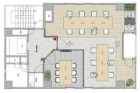 ユタカビル　2F 間取り図
